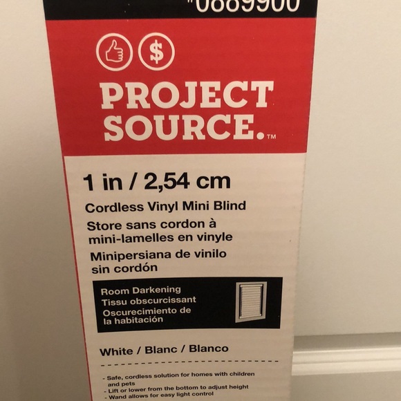 New Cordless Vinyl Mini Blind - Picture 3 of 7